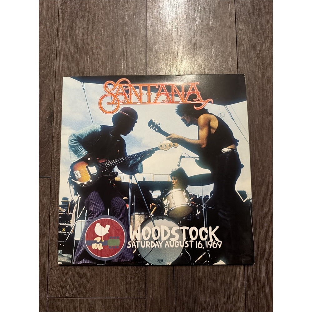 Santana Woodstock 8-16-1969 RSD Columbia Records LP w/ Insert VG+